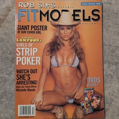 FIT MODELS rob sims STRIP POKER GIRLS michelle woods ISSUE 2 marlene + POSTER - Image 1 of 2