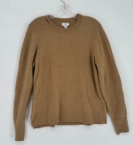 J.CREW extra weicher Damen Pullover beige Wollmischung Rundhals Langarm Gr. M - Bild 1 von 4