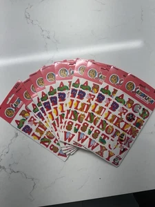 Vtg SandyLion Stickers Animals Alphabet Letters Zoo Circus Collectable 10 Packs - Picture 1 of 3
