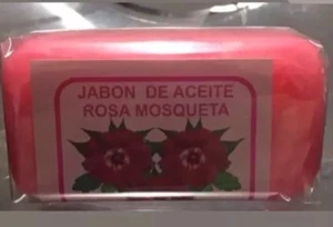 NUEVO JABON DE ACEITE ROSA MOSQUETA ,ROSE HIP OIL SOAP VITAMIN E & A - Picture 1 of 4