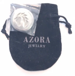 Azora Jewelry Silver Tone Horse Necklace Pendant - Picture 1 of 2