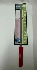 NEW ~ Long Smoothie Spatula RSVP Endurance 14" 18/8 Stainless Steel Handle Red  - Picture 1 of 9