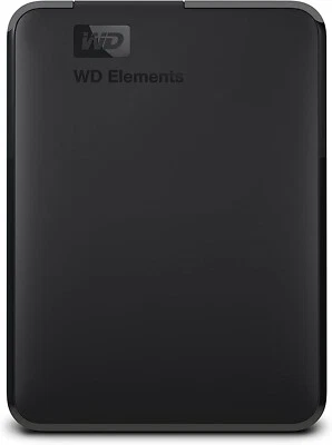 Western Digital Elements 5 TB, External Portable HDD 2.5" USB 3.0 XBOX PS4 MAC W - Image 1 of 4