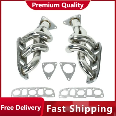 Kit de cabezales de escape de acero inoxidable para Nissan 350z y 370z Infiniti G37 3,5 L 3,7 L V6 Foto 1 de 4