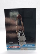 2004-05 Topps Total Domination Tim Duncan Spurs Hall of Fame #TD3