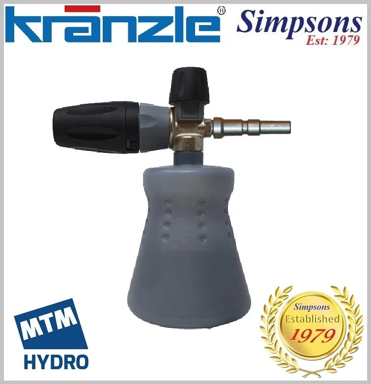 MTM HYDRO PF22-2 Snow Foam Cannon / Kranzle D12 Quick Release K7 / K10 / K1152