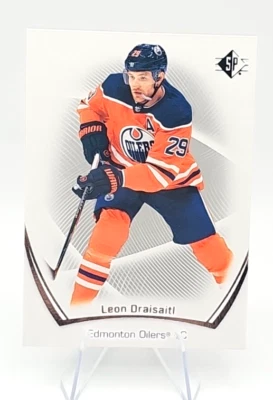 2021-22 UD SP Hockey Base #52 Leon Draisaitl - Edmonton Oilers - Image 1 of 4