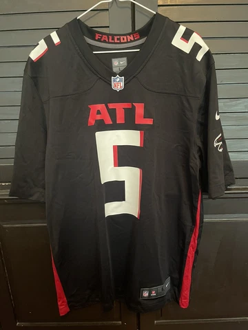 Drake London Atlanta Falcons Nike Game Jersey - Black (Men’s Large) Cover