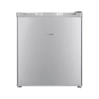 homeX CM1012-W kleiner Kühlschrank | 41 Liter Nutzinhalt | Cool-Zone I Silber - Bild 1 von 2
