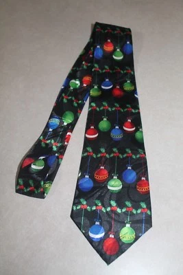 ¡Feliz Navidad Feliz Fiesta con una nueva corbata negra!  Foto 1 de 2