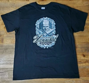 Vintage Schweigen der Lämmer "Bistro Hannibal" Film Merch T-Shirt Größe Large  - Bild 1 von 6