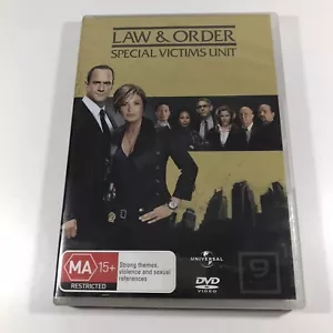 Law and Order Special Victims Unit Season Nine DVD Region 4 PAL TV Series - Picture 1 of 9