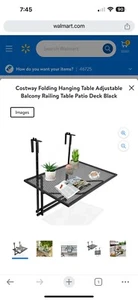 balcony bar table - Picture 1 of 3