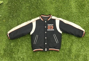 Harley Davidson 2003 Youth Kids Varsity Jacket - Picture 1 of 5
