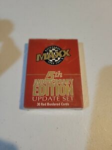 Nascar 1992 Maxx 30 Cards 5Th Anniversary Red Border Edition Update Sealed