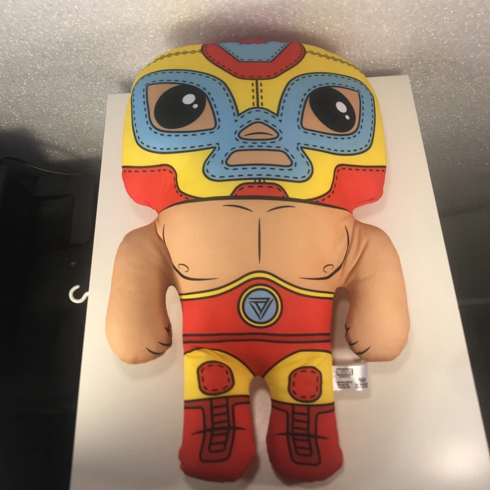Funko 毛绒玩具! Marvel Lucha Libre 钢铁侠毛绒复仇者 16 — 第 1/3 张图片