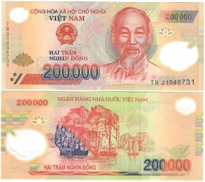 Vietnam 200000 Dong 2021 UNC - Picture 1 of 1