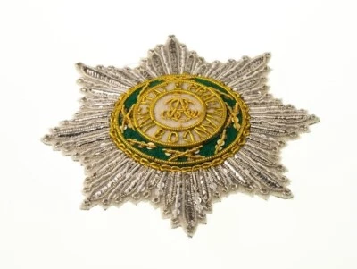 Kingdom Poland SAR Order of St.Stanislaus Embroidered star, replica  1765-1831 - Image 1 of 4
