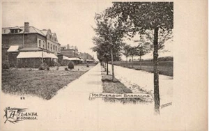 1902 Postal Atlanta Ga Fort McPherson Cuartel del Ejército de los Estados Unidos - Imagen 1 de 1