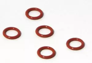 New Hpi (Red / 5pieces) Silicone O-Ring 4.5x6.6mm 6823 - Picture 1 of 1