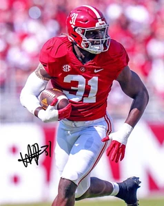 Foto de fútbol americano firmada de Will Anderson Alabama Crimson Tide 8x10 b - Imagen 1 de 1