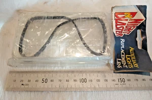 Lens - GLASS Suit Vintage OPTRONICS A12/A14 OBLONG Driving Lamp-CLEAR! - Picture 1 of 8