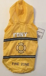 Impermeable Royal Animals Amarillo FDNY Zona de Fuego Perro Talla XL - Imagen 1 de 5