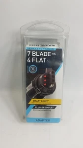 HOPKINS MULTI TOW 7 BLADE 4 FLAT CONNECTOR 40974 EXACT FIT PLUG BRAND NEW SEALED - Foto 1 di 2