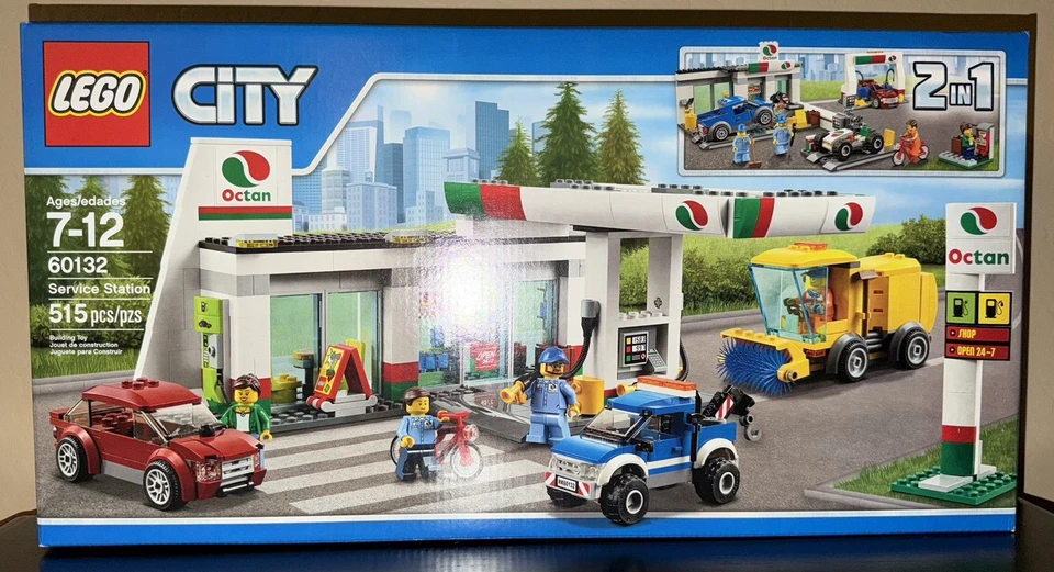 LEGO CITY: Service Station (60132) Octan Gas & Convenience Store - SEALED!  - Image 1 of 2