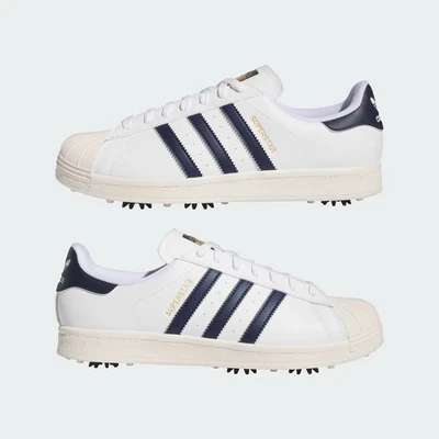 Zapatos de golf Adidas Superstar para hombre TALLA 8 impermeables unisex ID5003 (Z) Foto 1 de 4
