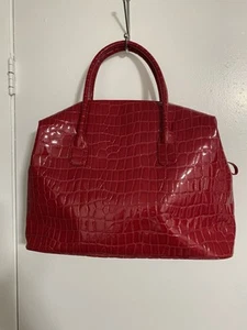 Elizabeth Arden Faux Crocodile leather Weekender Bag - Picture 1 of 4
