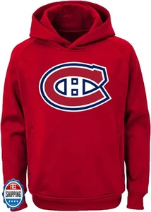 Outerstuff NHL Youth 8-20 Team Color Performance Primary Logo Pul - Picture 1 of 1