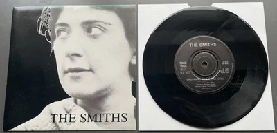 The Smiths - Girlfriend In A Coma 7” Vinyl Record Rough Trade Grey/Green Sleeve - Image 1 of 4