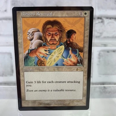 1999 Magic The Gathering: Urza's Legacy Blessed Reversal 2/143 - Image 1 of 2