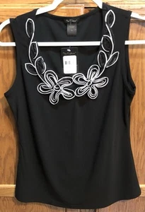 NUE Options Sleeveless Top - Size Medium - NEW WITH TAGS - Picture 1 of 5