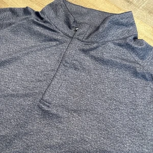 Peter Millar Crown Crafted Stealth Performance 1/4 Zip Men Large Paisley Golf - Picture 1 of 20