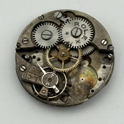 Rolex Rebb﻿erg Manual Wind Incomplete Watch Movement Vintage Swiss Parts Repair - Image 1 of 4