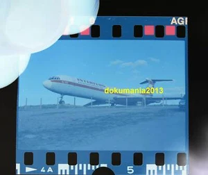 Great old color negative passenger plane of Interflug IL-62 - Picture 1 of 1