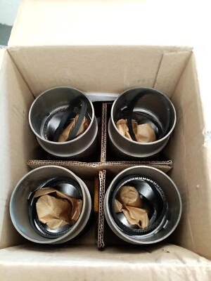Peugeot 203/403 1290cc Piston and Liner Kit SET (4) 75mm 1949-64 - Image 1 of 4