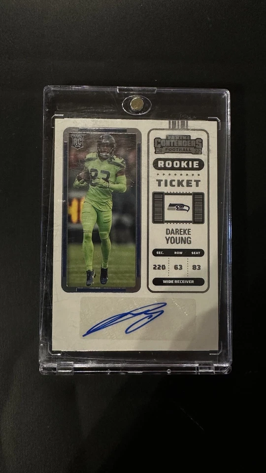 2022 Panini Contenders - Rookie Ticket #255 Dareke Young Autograph - Image 1 of 1