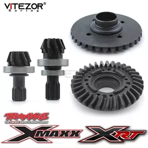 1.6Mod 10-32T Spiral Cut Front Rear Diff Ring Pinion Gear Set For X-MAXX XRT 8S - Picture 1 of 25