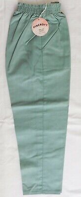 VINTAGE 1950s Per Bambini Pantaloni 30  A Lungo Inutilizzati Pincroft Verde Maschio O Femmina • 21.17€