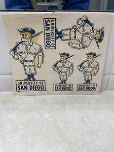 Transferencias de calcomanías vintage - Universidad de San Diego - Imagen 1 de 6