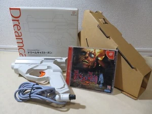 Dreamcast gun Sega controller DC House of the dead HKT-7800 Japan JP box manual - Picture 1 of 24