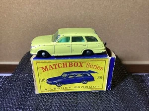 Lesney Matchbox Vauxhall Victor Estate Car No. 38 Yellow United Kingdom - Picture 1 of 16