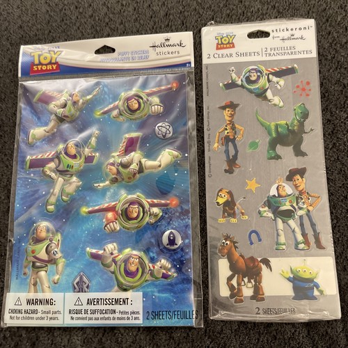 New Set Of Toy Story Disney Pixar Buzz Lightyear Puffy Sticker Packs K2 ...