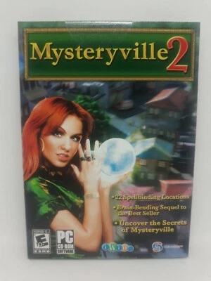 Mysteryville 2 * Brand New & Sealed PC Hidden Object Game * Win Vista / XP - Image 1 of 2