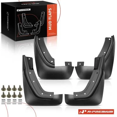 A-Premium 4x Splash Guard Mud Flap for Volvo S80 2007-2016 2.0L 3.0L 3.2L 4.4L - Image 1 of 4