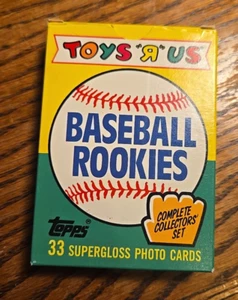 1989 Topps Toys R Us Baseball Rookies Complete 33 Card Set - Bild 1 von 4