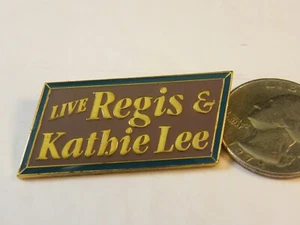 PIN DE PROGRAMA DE TELEVISIÓN EN VIVO REGIS & KATHIE LEE - Imagen 1 de 2